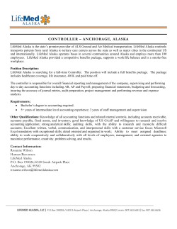 controller &ndash; anchorage, alaska