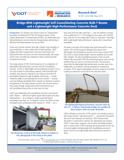 Bridge with Lightweight Self-Consolidating Concrete