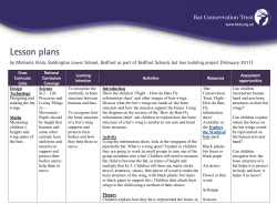 Lesson plans - Bat Conservation Trust