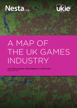 a map of the uk games industry