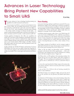 Advances in Laser Technology Bring Potent New