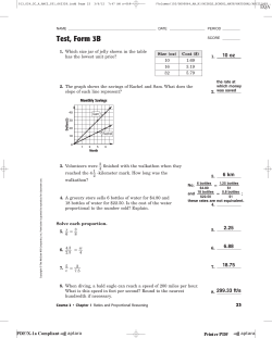 Test, Form 3B (continued)