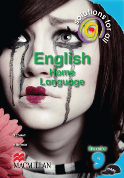 Solutions for all English Home Language Grade 9 Core Reader
