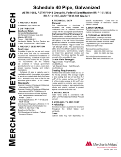ASTM 1083, ASTM F1043 Group IA, Federal