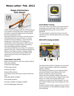 News Letter- Feb. 2012