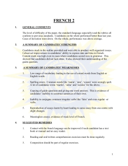 French - WAEC Ghana
