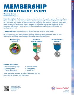 MEMBERSHIP - Philmont Scout Ranch