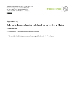 Supplement - Biogeosciences
