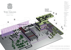 DIMENSIONS CAPACITY - Sofitel Legend The Grand Amsterdam