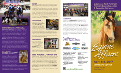 2017 Ohio Equine Affaire Regular Flyer