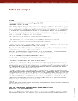6-8 Text Exemplars
