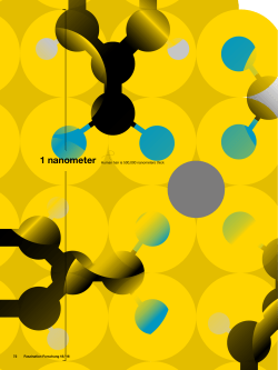 1 nanometer Human hair is 500,000 nanometers thick