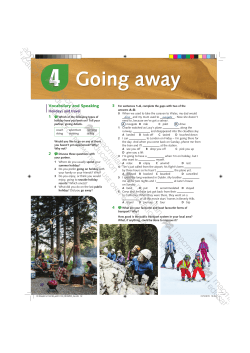 Students Book Unit 4 Sample