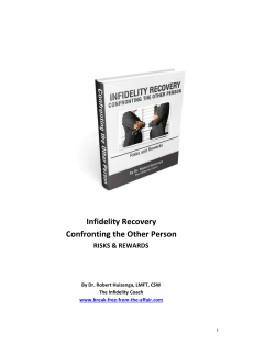 Infidelity Recovery Confronting the Other Person