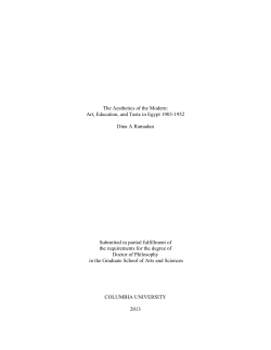dina ramadan dissertation - Academic Commons