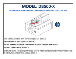 model: db500-x - Rubber Seal Fabricators