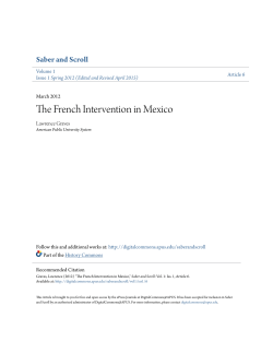 The French Intervention in Mexico
