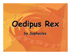 OEDIPUS REX