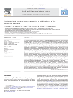 Nucleosynthetic osmium isotope anomalies in acid
