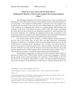 Katrina Van Amsterdam When In Greece, Do as