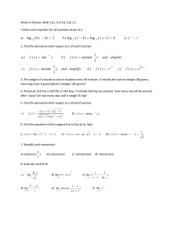 4)1 ( log )4 ( log) 3)4 6( log = + + - =