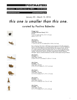 list of works