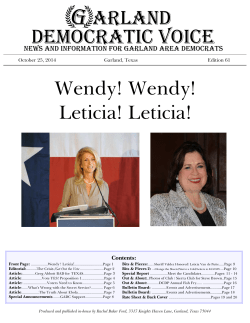 October 2014 Edition 61 Page 2