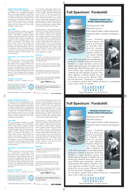 Full Spectrum™ Forskohlii