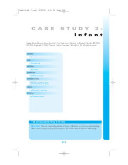 Case Study 2: Infant