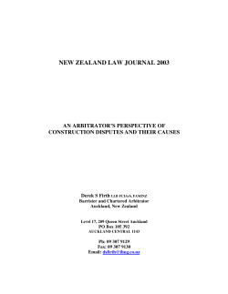 new zealand law journal 2003