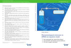 Phenomenological extensions to APROS six-equation model