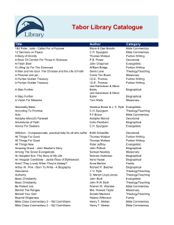 Catalogue sorted by Title