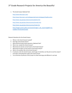 3rd Grade Research Projects for America the Beautiful