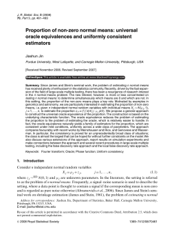 Proportion of non-zero normal means: universal