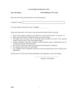 SPJET Sample Paper 8