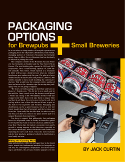 packaging options - Brewers Association