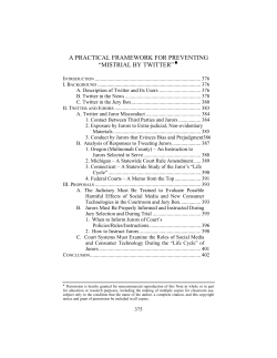 a practical framework for preventing “mistrial by twitter”
