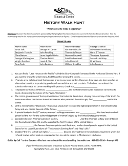 History Walk Hunt - Springfield