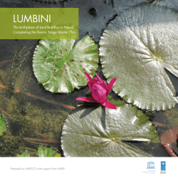 Lumbini: the birthplace of Lord Buddha in Nepal, completing the
