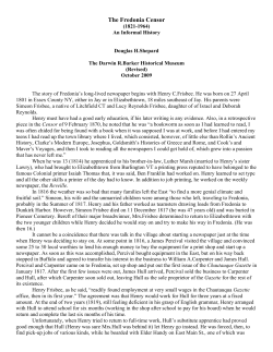 The Fredonia Censor
