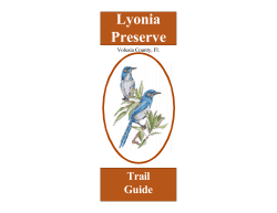 Lyonia Preserve - Volusia County Public Library