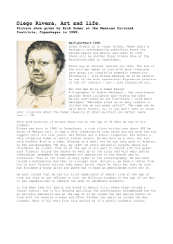 Diego Rivera, Art and life