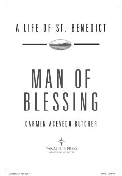 Man of Blessing - Paraclete Press