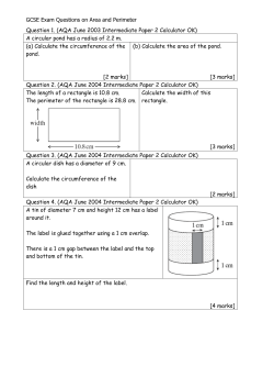 GCSE Exam Questions on Plans and Elevations