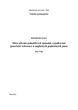 M&iacute;ra už&iacute;v&aacute;n&iacute; jednotliv&yacute;ch způsobů vyjadřov&aacute;n&iacute; generick&eacute; reference