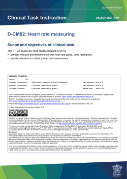 D-CM02: Heart rate measuring