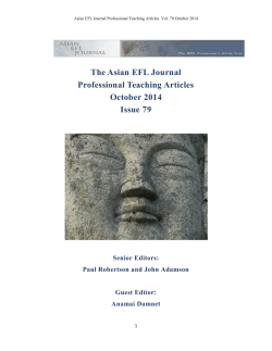 PDF - Asian EFL Journal