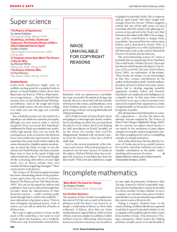 Incomplete mathematics
