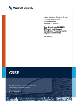 MitISEM: Mixture of Student-t Densities using Importance Sampling