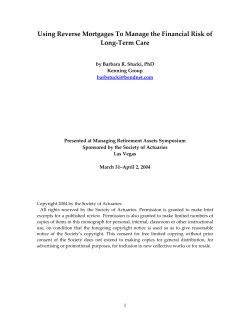 Managing Retirement Assets Symposium